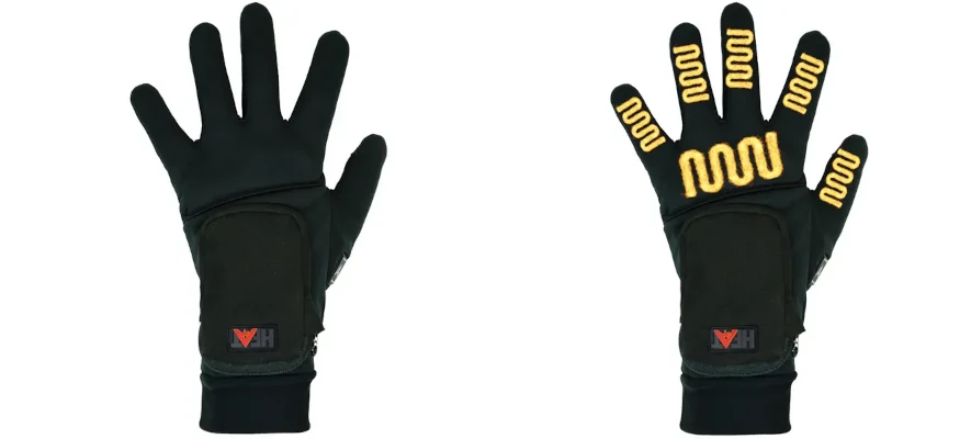 Avignon varme fingerhandskar med värme på varje finger